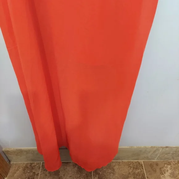 Boho flowy maxi dress embroidery criss cross back - Picture 2 of 9